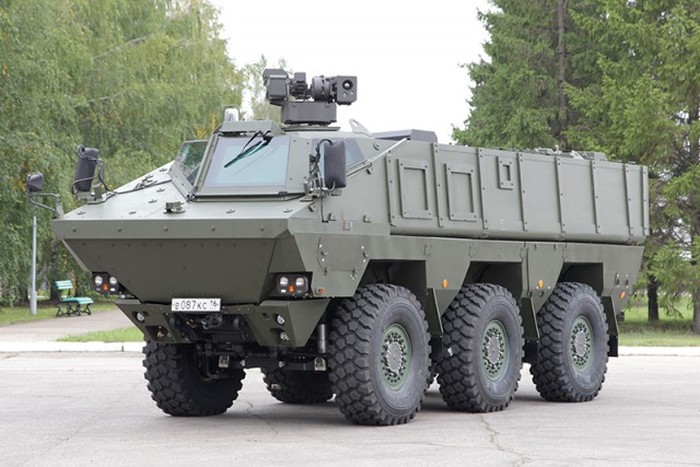 Rússia: Novo veículo blindado russo KAMAZ-63969 é avaliado