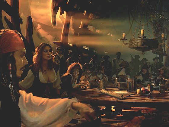 Концепт конца света в Пираты Карибского Моря 3 (6 фото)