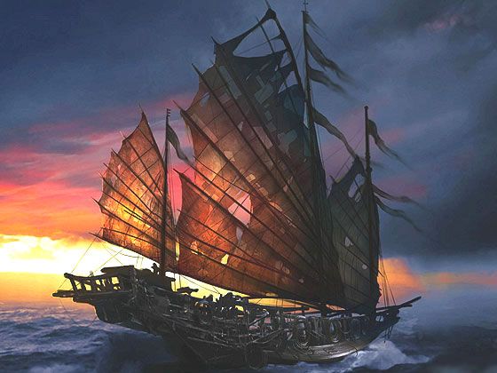 Концепт конца света в Пираты Карибского Моря 3 (6 фото)