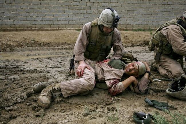 Атака снайпера в Ираке 31.10.2006 (12 фотографий)