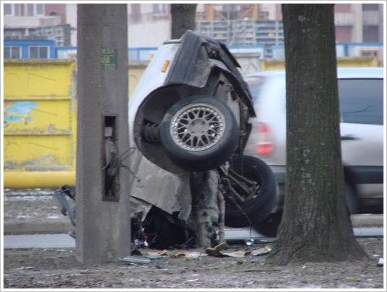 Жуткая авария в Питере... (14 фото)