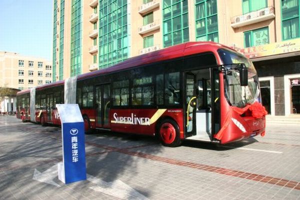 Такие автобусы будут ездить в Шанхае (10 фото)
