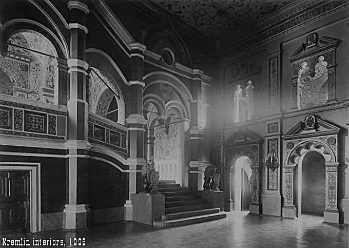 Московский Кремль внутри. 1896 год.