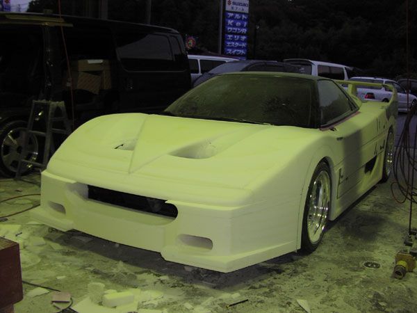 Автокреатив или как из Accura сделать Ferrari (114 фото)