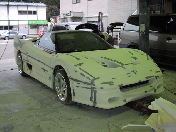 Автокреатив или как из Accura сделать Ferrari (114 фото)