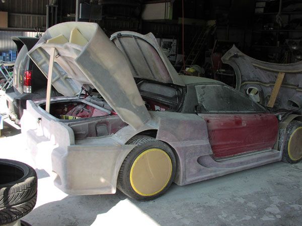 Автокреатив или как из Accura сделать Ferrari (114 фото)