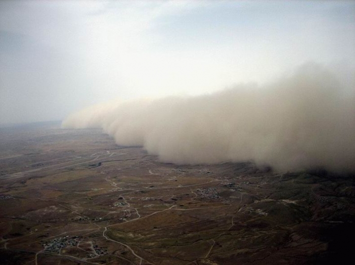 Африканский ветер Хамсин (4 фото)