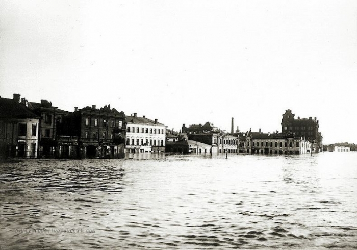 Наводнение в Москве 11 апреля 1908 года (16 фото)
