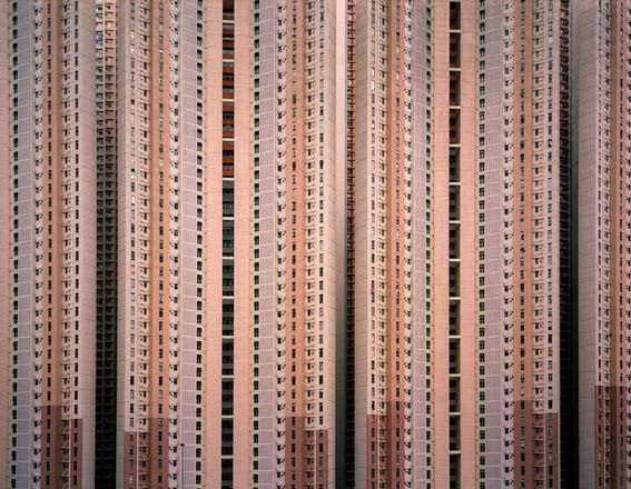 Красивые фотографии небоскребов Гонконга фотографа Michael Wolf (134 фото)
