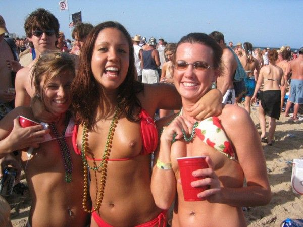600px x 450px - Beach party girls topless Â» XXX Pics