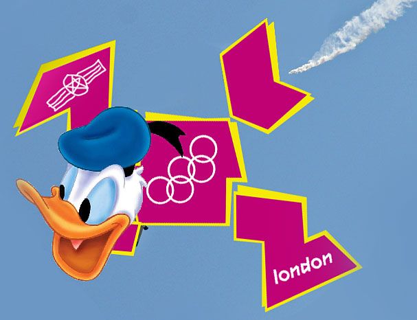 Фотожаба эмблемы Олимпийских игр 2012 (20 работ)