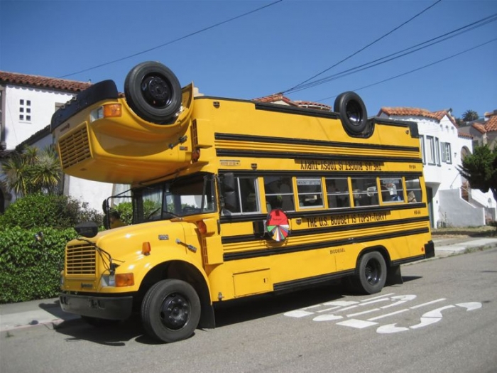 Двухэтажный автобус (11 фото)