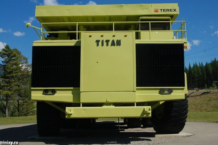 Terex Titan - самый большой грузовик в мире (10 фото)