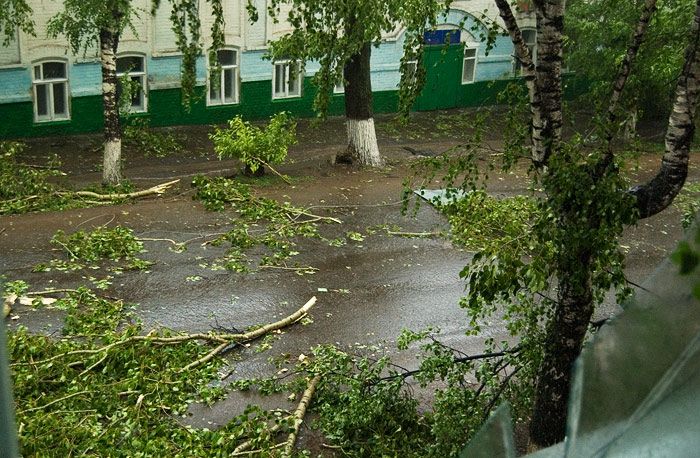 ШОК! Ураган в Бирске (42 фото)