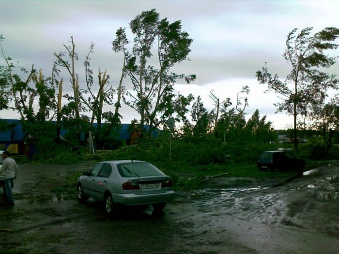 ШОК! Ураган в Бирске (42 фото)