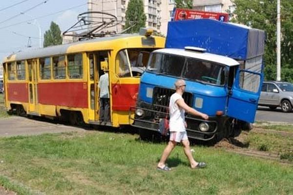 Киевский трамвайчик (5 фото)