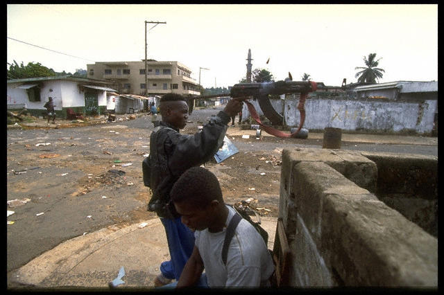 Война в Либерии (31 фото)