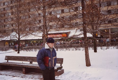 Москва глазами иностранцев. Год 1990 (24 фото)