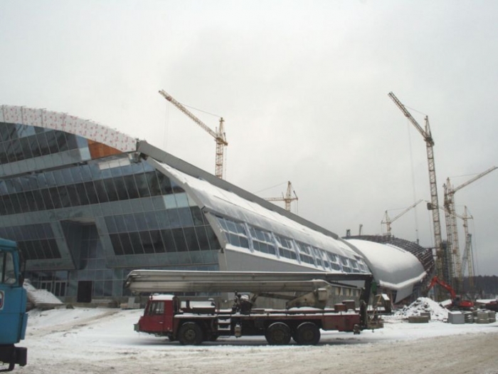 Всесезонный горнолыжный комплекс в Москве (16 фото)