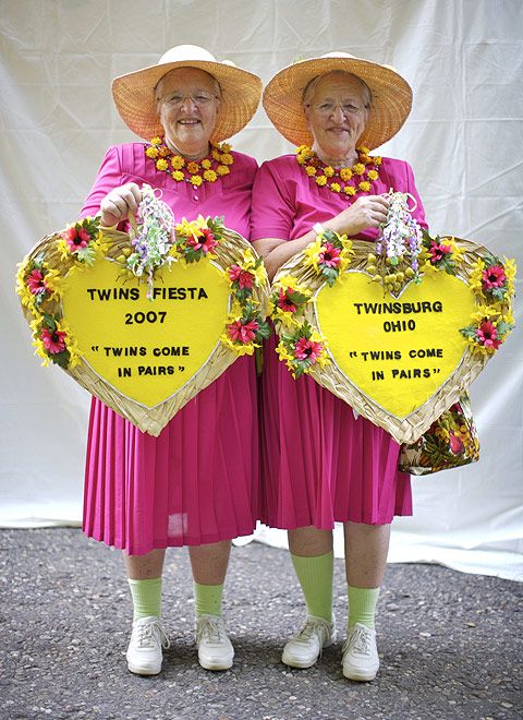 Фестиваль близнецов в Твинсбурге (25 фото)