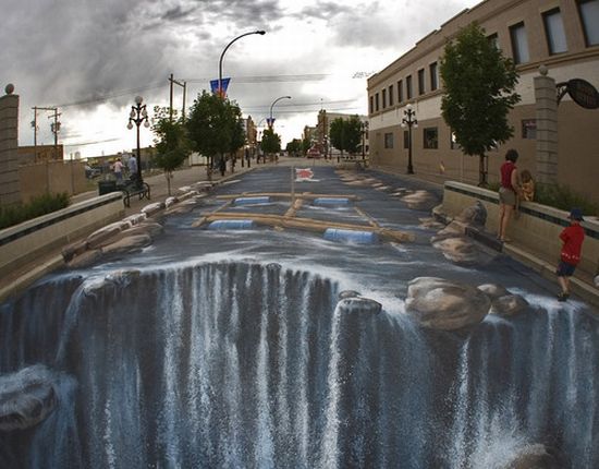 Самая большая уличная 3D иллюзия (24 фото)