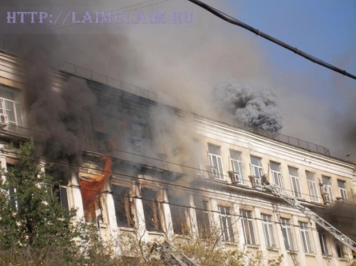 Страшный пожар в Москве (37 фото + видео)