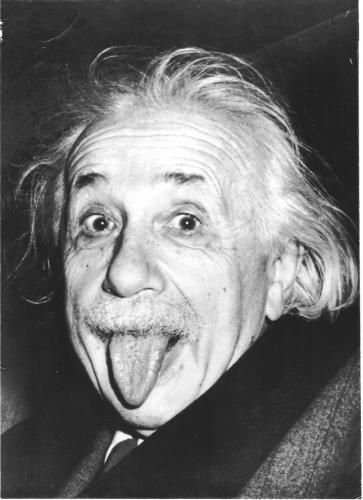 Иллюзии с Эйнштейном (13 фото)