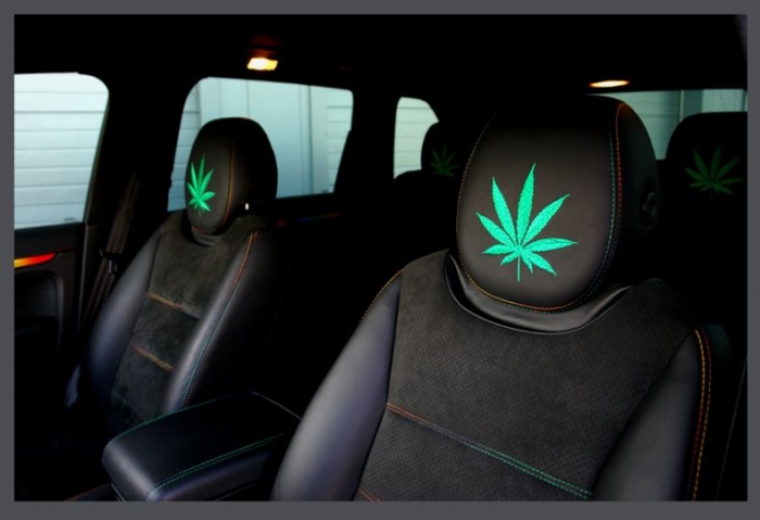 Porsche Cayenne Turbo "Cannabis" (8 фото)