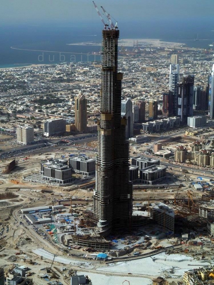 Самый высокий небоскреб в мире - "Дубайская башня" (21 фото)