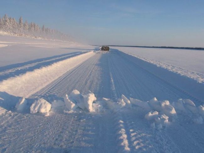 Зимняя дорога (5 фото)