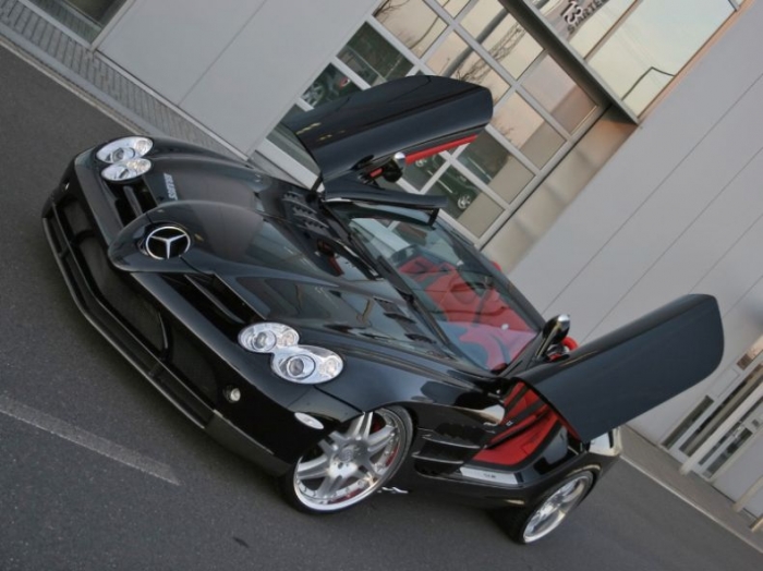 Mercedes SLR McLaren Brabus. Зверь-машина (19 фото)