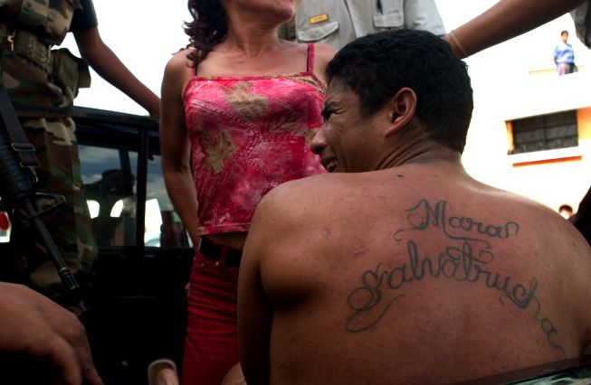 Mara Salvatrucha - самая жестокая южно-американская банда (34 фото)