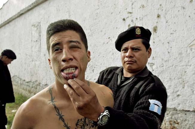 Mara Salvatrucha - самая жестокая южно-американская банда (34 фото)