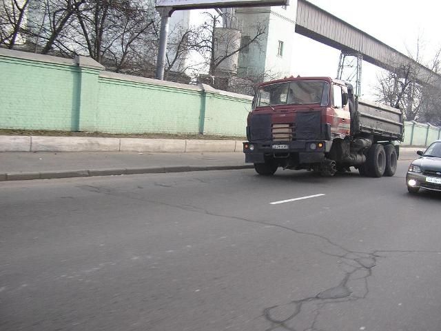 Опасный грузовик (5 фото)