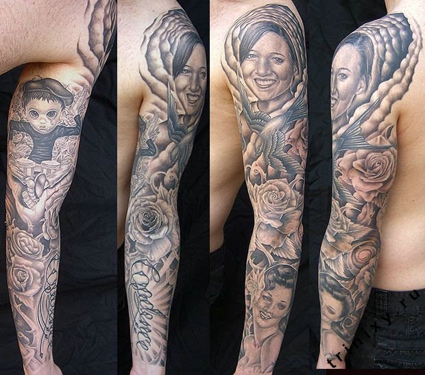 Мастера татуировок (80 фото)