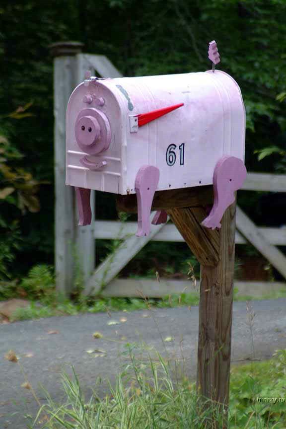Самые удивительные почтовые ящики США (72 фото)
