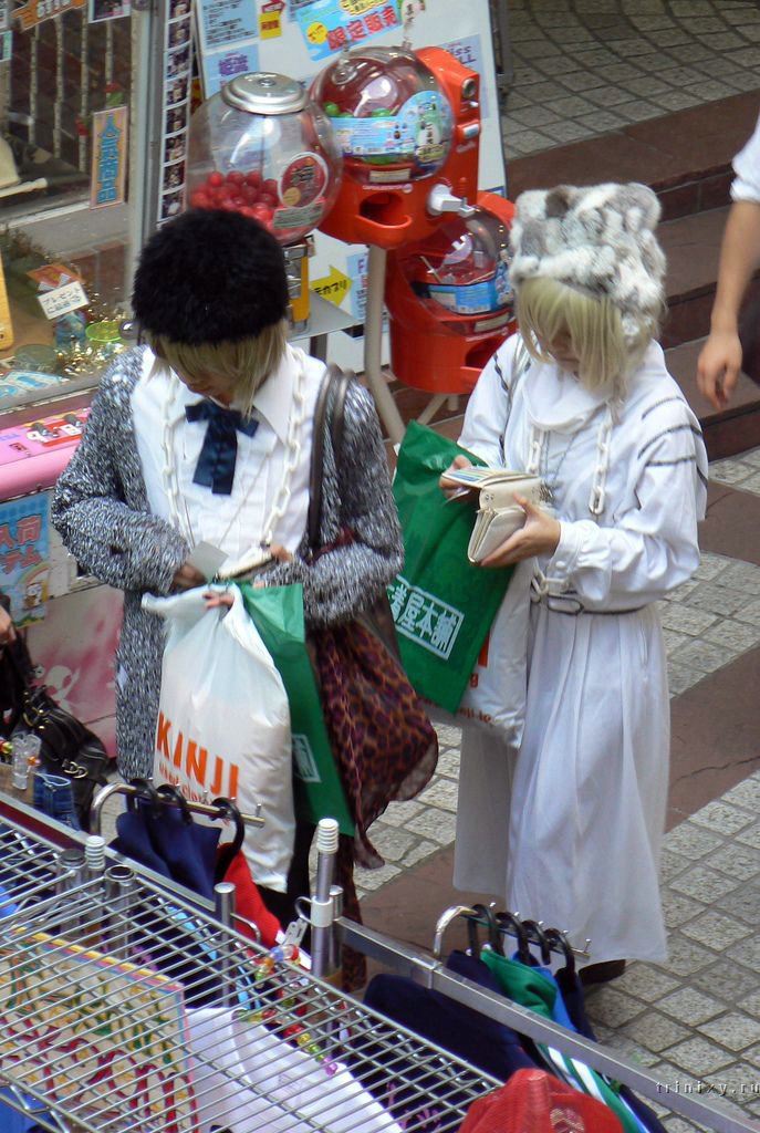 Уличная мода в Японии (60 фото)