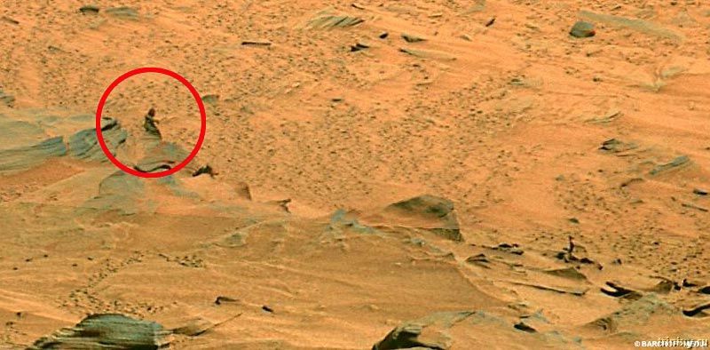 Обнаружена жизнь на Марсе! (4 фото)