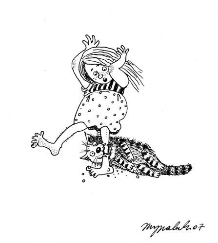 Правила кошек от Маргариты Журавлевой (18 картинок)