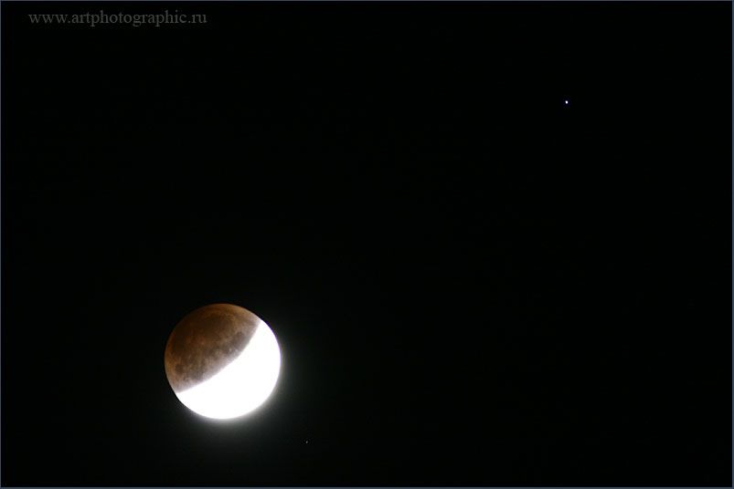 Лунное затмение (15 фото)