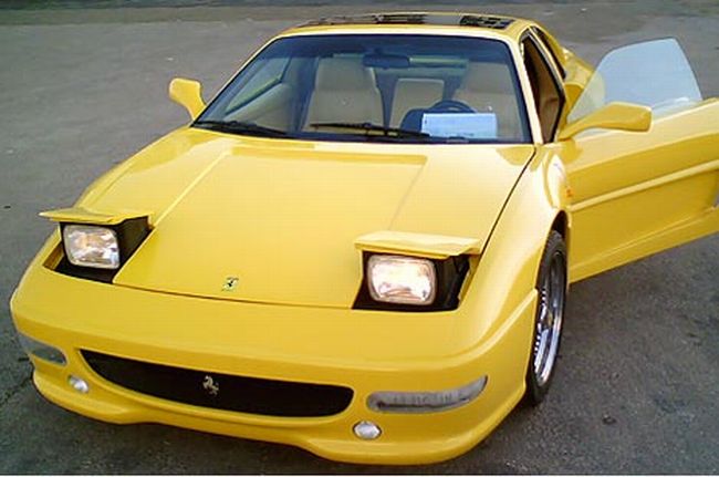 Поддельные Ferrari - стопроцентные копии оригиналов (9 фото)
