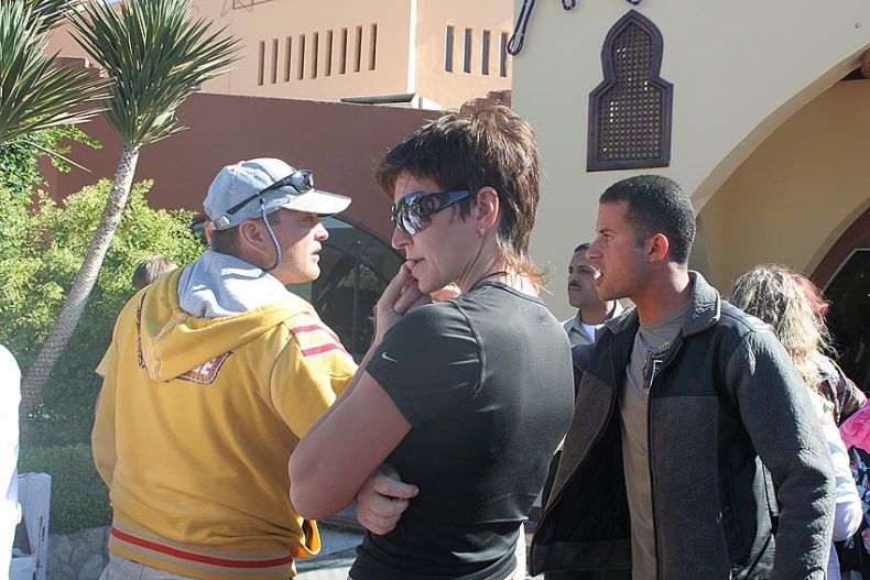 Наши туристы в Египте (9 фото)