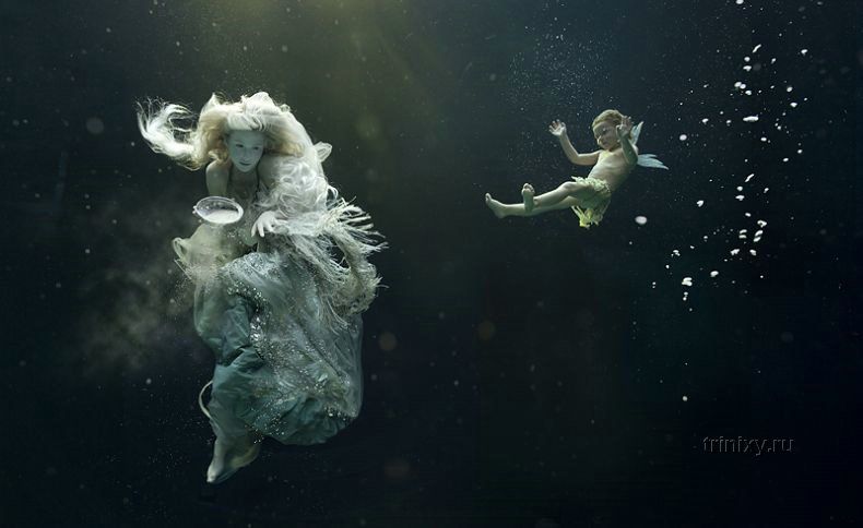 Потрясающие подводные фотографии (72 фото)