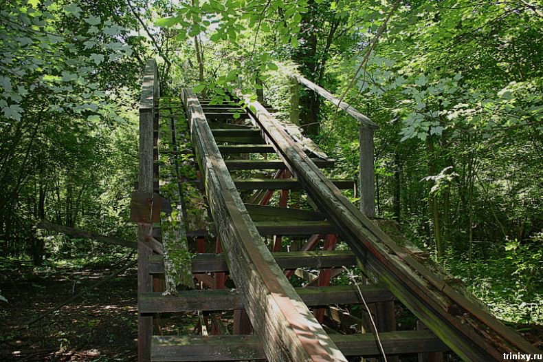 Заброшенные атракционы в лесах штата Огайо (17 фото)