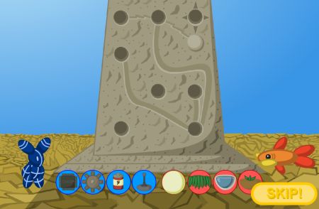 The desert obelisk