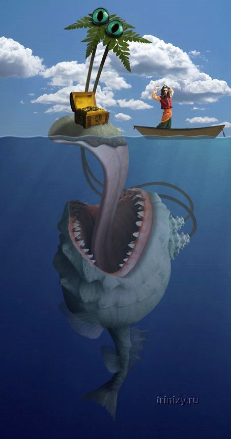 Подводные монстры (27 картинок)
