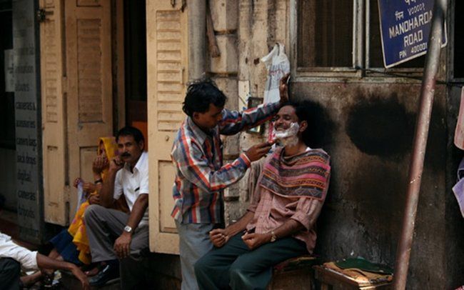 Индийская парикмахерская (10 фото)