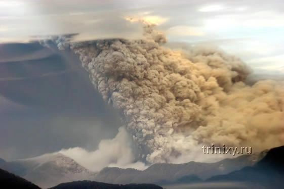 В Чили проснулся вулкан (22 фото)