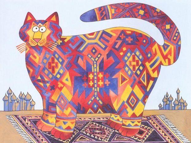 Кошачий мир (36 рисунков)