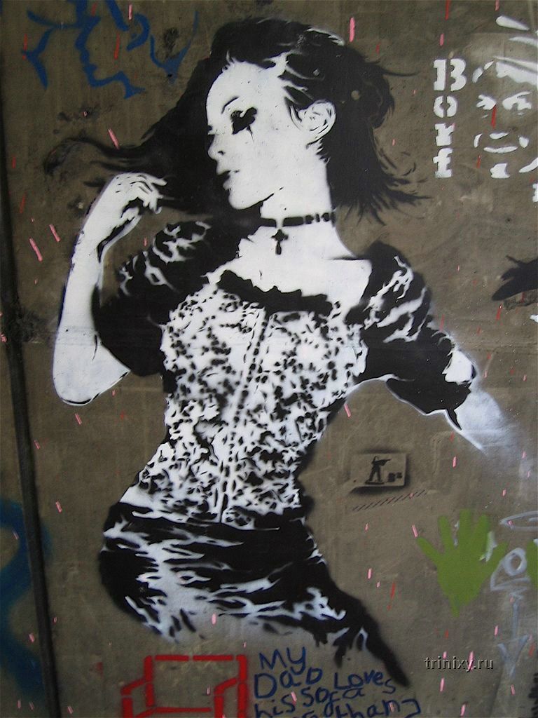Классные работы Banksy (113 фото)